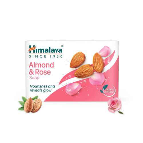Himalaya Almond & Rose Soap, 125 g