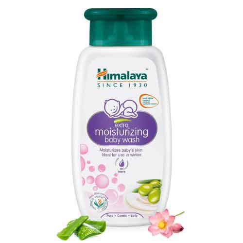 Himalaya Baby Care Extra Moisturizing Baby Wash, 200ml