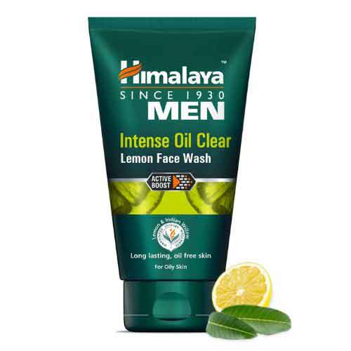 Himalaya Men Intense Oil Clear Lemon Face Wash, 100ml