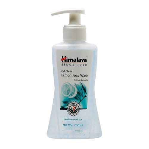 Himalaya Oil Clear Face Wash, Lemon, 200 ml