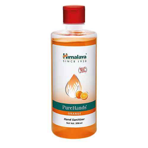 Himalaya PureHands Hand Sanitizer (Orange) - 500 ml