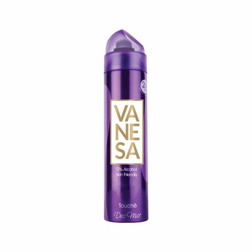 Vanesa Touche Deo Mist, 0% Alcohol | Skin Friendly | 24 hours Lasting Protection | 150 ml | For Women