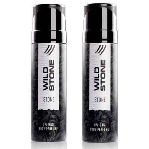 Wild Stone Stone Body Perfume – 120 ml each (Pack of 2)
